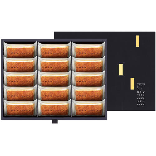 グラマシーニューヨークのニューヨークチーズケーキのパッケージ中身