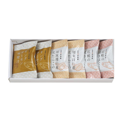 個包装パッケージデザインが上品な「加島屋」のお茶漬け「フリーズドライ詰合せ」