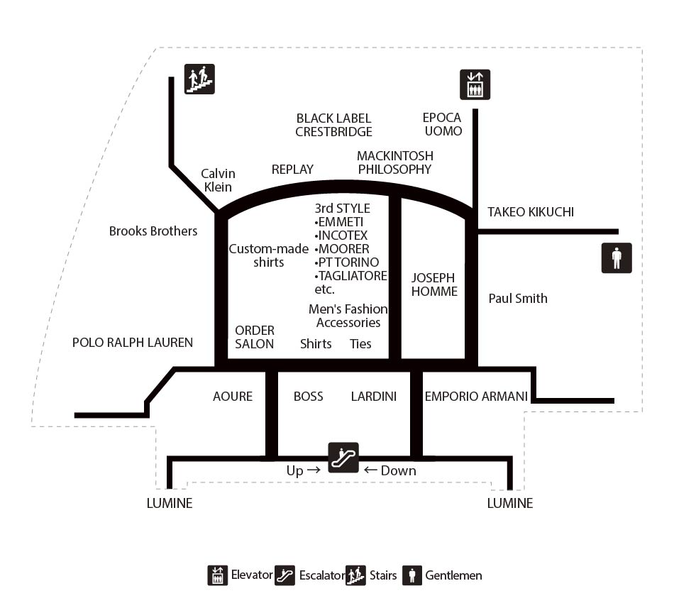 HANKYU MEN'S TOKYO 4F